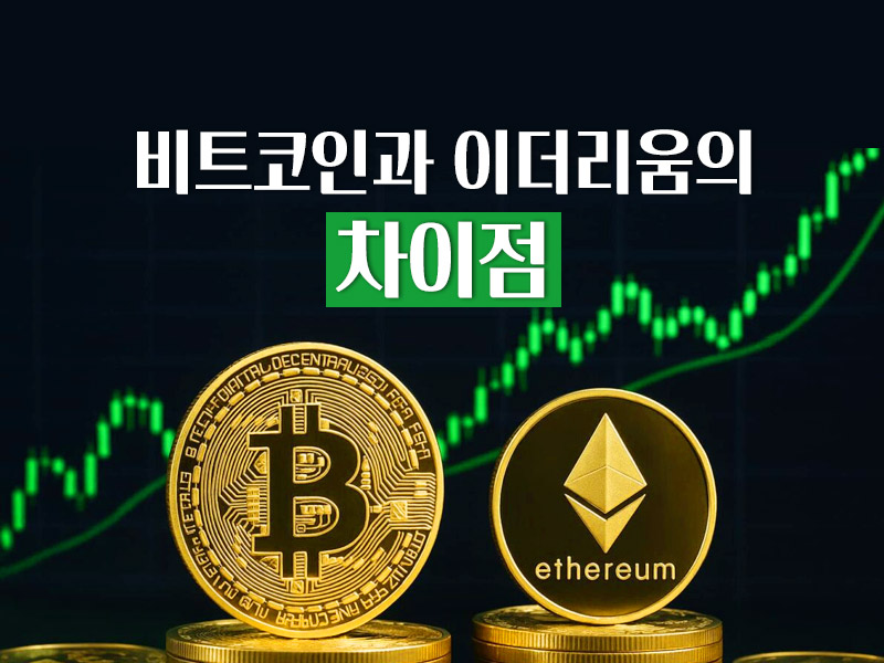 비트와 이더 차이점